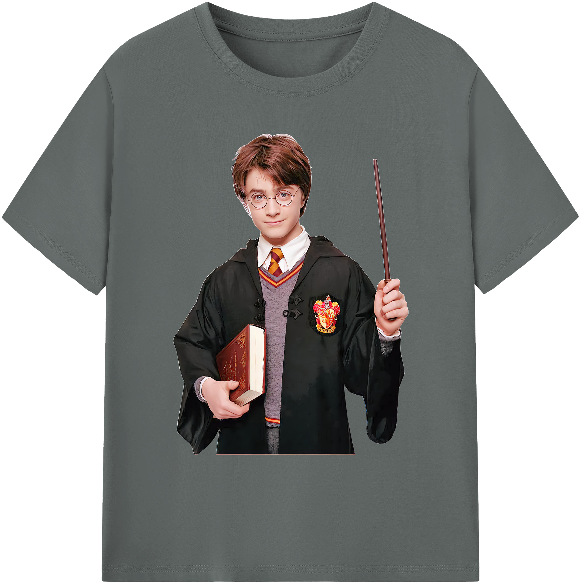 （画像用） Harry Potter ハリー・ポッターシリーズ 綿100％ メンズ半袖Tシャツ｜肌触りやわらか＆通気性